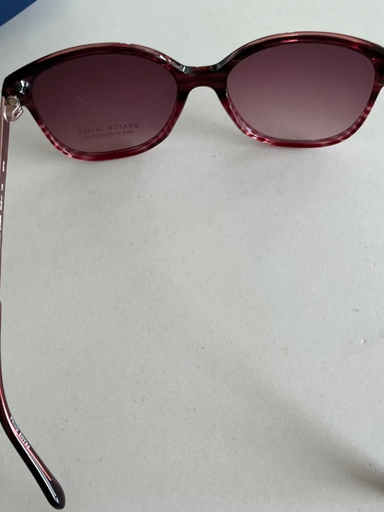 NIB Draper JAMES sunglasses DJ7005 (604) MERLOT STRIPE main image 7